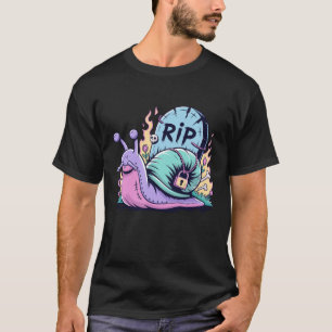 Pastel Goth RIP Slug T-Shirt