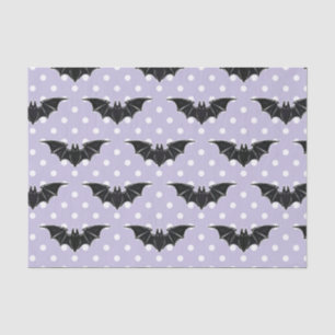 Pastel Goth Spooky Cute Bats Kawaii Tissue Paper