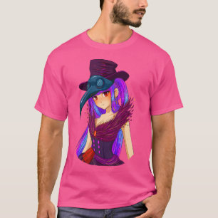 Pastel Goth Steampunk Vaporwave Plague Doctor Cree T-Shirt