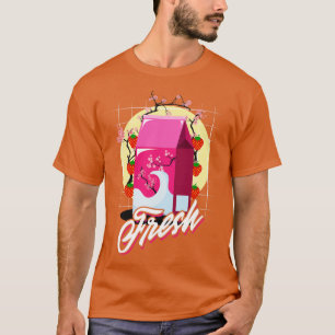Pastel Goth Strawberry Milk Kawaii 90s Japanese T-Shirt