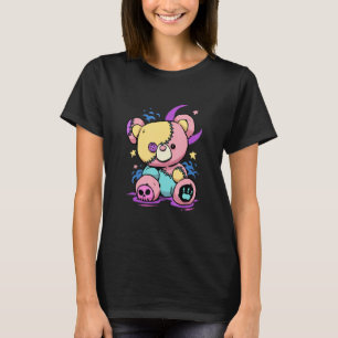 Pastel Goth Teddy Bear Voodoo Doll Karma Halloween T-Shirt