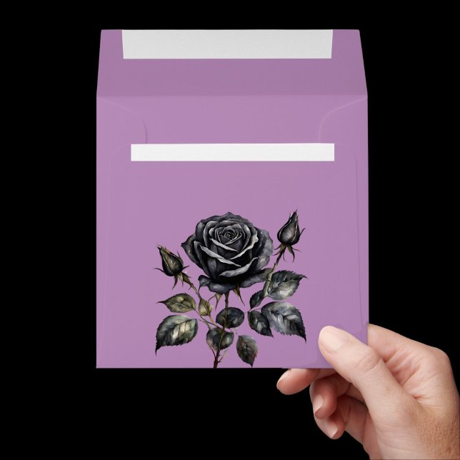 Pastel Goth Wedding Invitation Envelope Quirky (Creator Uploaded)