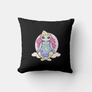 Pastel Goth Whimsigoth Clown Ragdoll Cushion