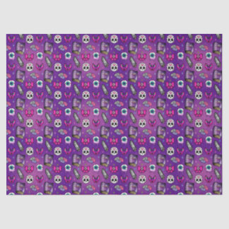 Pastel Goth - Witchy - Purple Halloween Tissue Paper