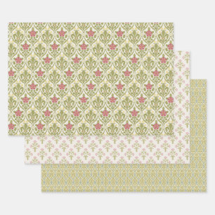 Pastel Gothic Revival Wrapping Paper Sheet