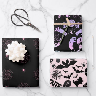 Pastel Gothic Wrapping Paper Sheet