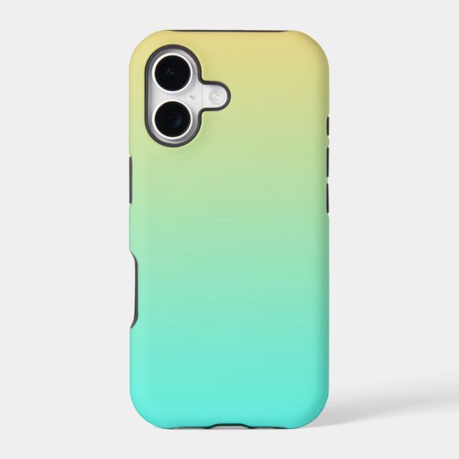 Pastel Gradient Background Turquoise Yellow (Back)