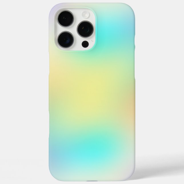Pastel gradient blue yellow and purple Case-Mate iPhone case (Back)
