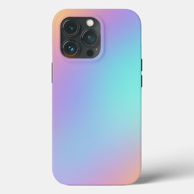 Pastel Gradient Colourful Case-Mate iPhone Case (Back)
