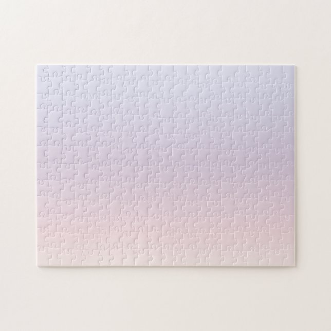 Pastel Gradient Minimal Difficult Jigsaw Puzzle (Horizontal)