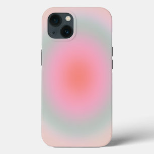 Pastel Gradient Minimalist Aura iPhone 13 Case