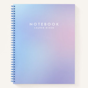 Pastel Gradient Notebook