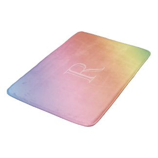 Pastel Gradient with (or without) Initial Bath Mat