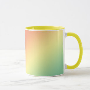 Pastel Gradient Yellow Mug