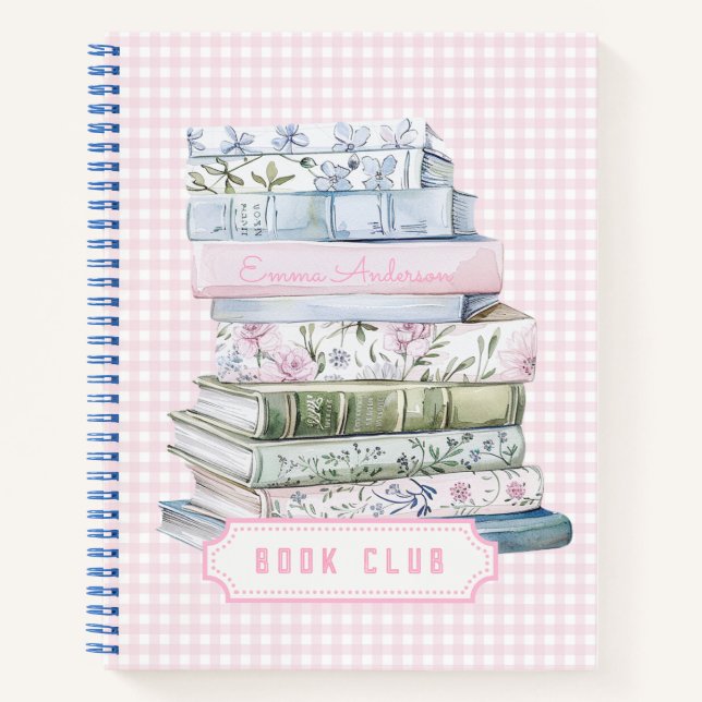 Pastel Grandmillennial Book Club (Front)