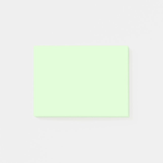 Pastel Green 3 Post-it Notes (Front)