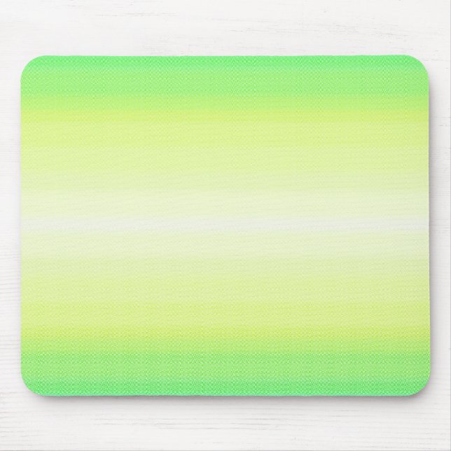 Pastel Green Colourful Abstract Blur Gradient Ombr Mouse Mat (Front)