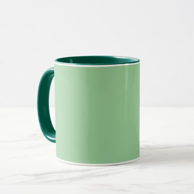 Pastel Green Mug (Front Left)