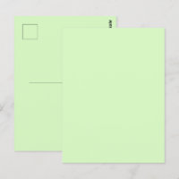 Pastel Green Tea Leaf Solid Colour