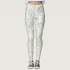 Pastel green watercolor botanical floral