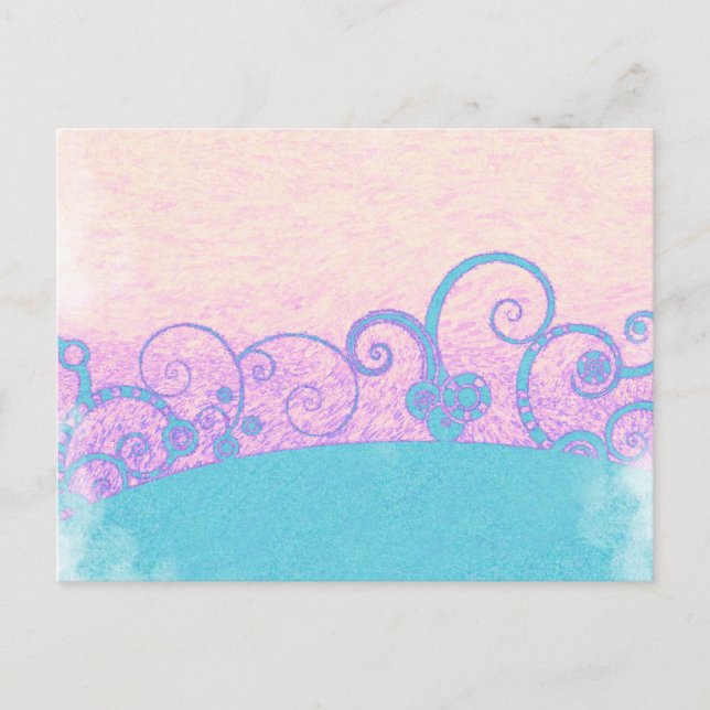 pastel grunge fantasy postcard (Front)