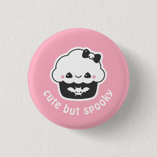 Pastel Grunge Spooky Cute Cupcake 3 Cm Round Badge