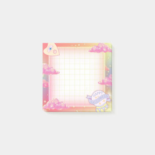 Pastel Halloween Divination Post-it Notes