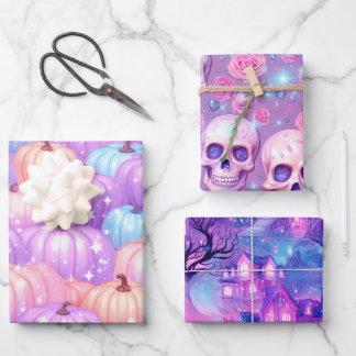 Pastel Halloween Dreams Wrapping Paper Sheet