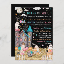 Pastel Halloween Gender Reveal Baby Shower