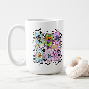 Pastel Halloween Tarot Cards Kawaii Ghost Style Coffee Mug