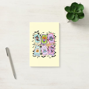 Pastel Halloween Tarot Cards Kawaii Ghost Style Post-it Notes