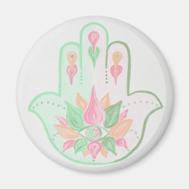 Pastel Hamsa Magnet (Front)