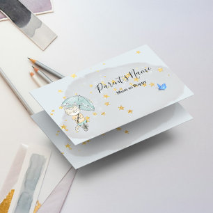 Pastel Happy Cat Business Card