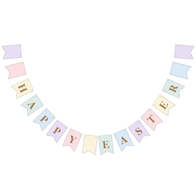 Pastel Happy Easter Bunting (All)