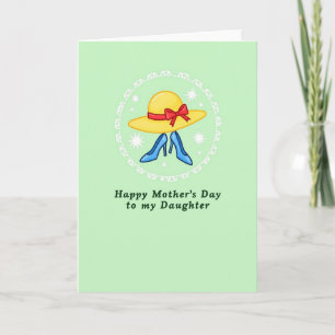 Pastel Hats Sweet Mothers Day Card