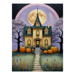 Pastel Haunt Poster