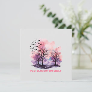 Pastel Haunted Forest – Spooky-Cute Pastel Purple