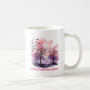 Pastel Haunted Forest – Spooky-Cute Pastel Purple Coffee Mug