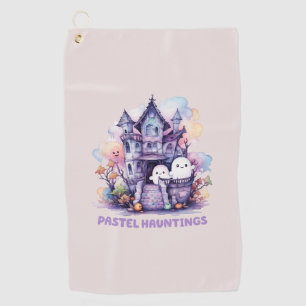 Pastel Hauntings Golf Towel