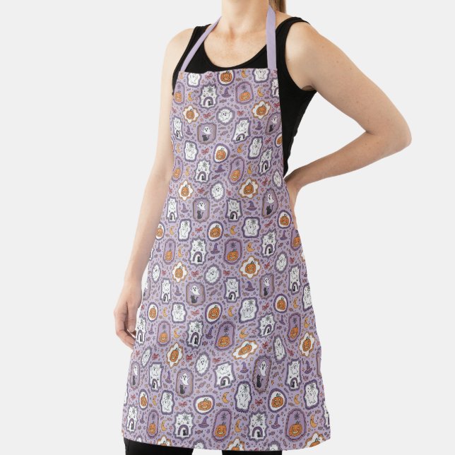 Pastel Haunts & Whimsical Spirits Apron (Insitu)