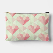 Pastel Heart Harmony Cosmetics & Toiletries Bags