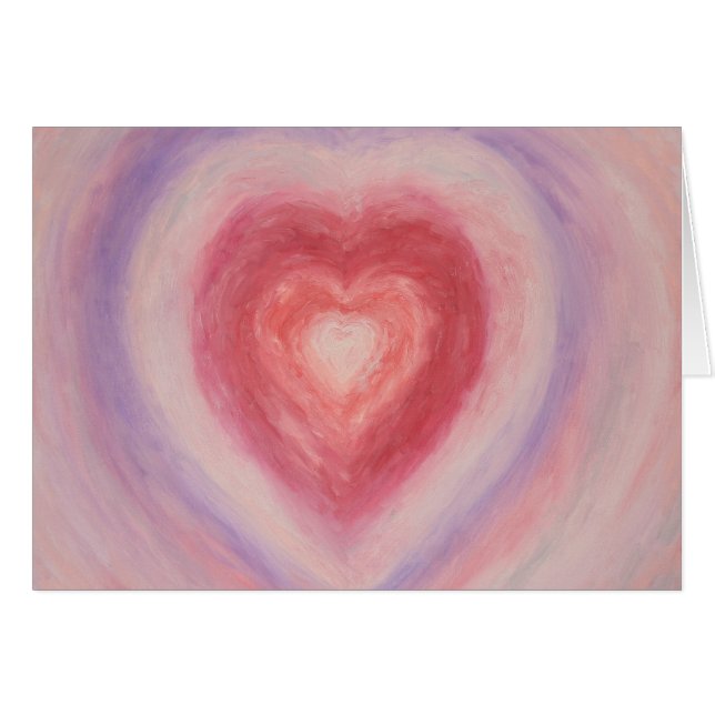 Pastel Heart Painting (Front Horizontal)