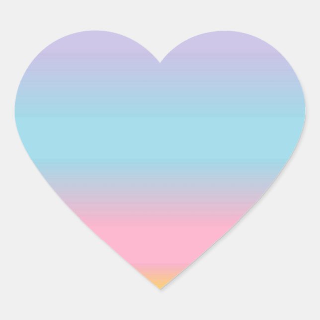 Pastel Heart Stickers (Front)