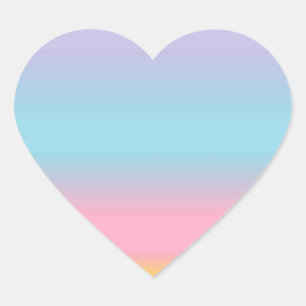 Pastel Heart Stickers