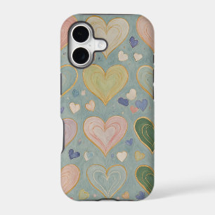 Pastel Heart Tapestry
