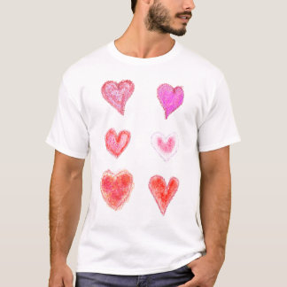 Pastel hearts T-Shirt