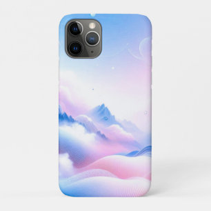 Pastel Horizons: Where Clouds Meet Dreams iPhone 11 Pro Case