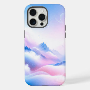 Pastel Horizons: Where Clouds Meet Dreams iPhone 15 Pro Max Case