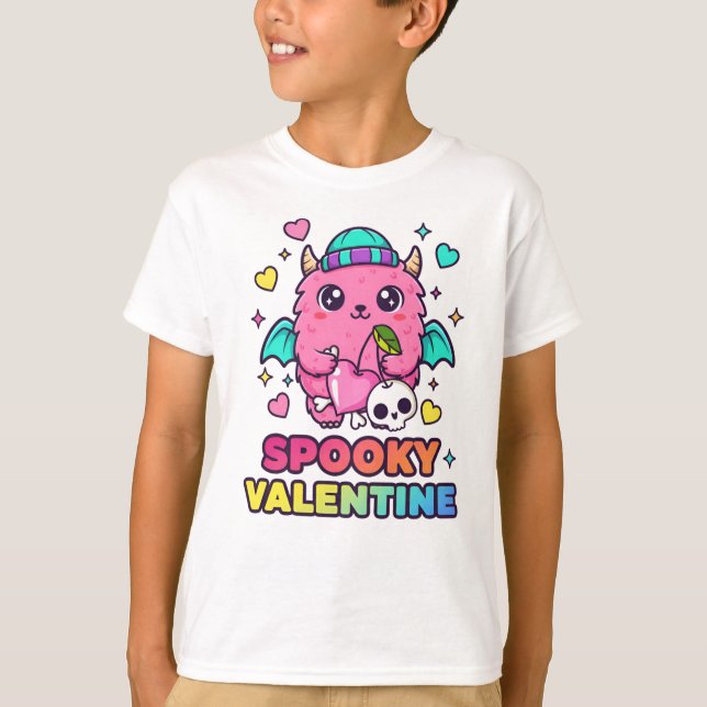 Pastel Horror Valentine Shirt for Alt Fashion Fans (Front)