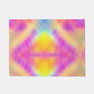 Pastel Iridescent Colourful Gradient Design Doormat